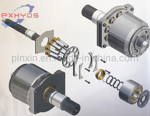 Einzylinderkonstruktion A4vso40/71 Hydraulikpumpe Zylinderblock Ersatzteile Anwendbar