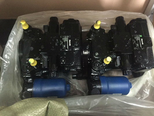 Baumaschinen Getriebe Motoren A4VG45 Kohlenstoffstahl Hydraulische Kolbenpumpe zum Nutzen
