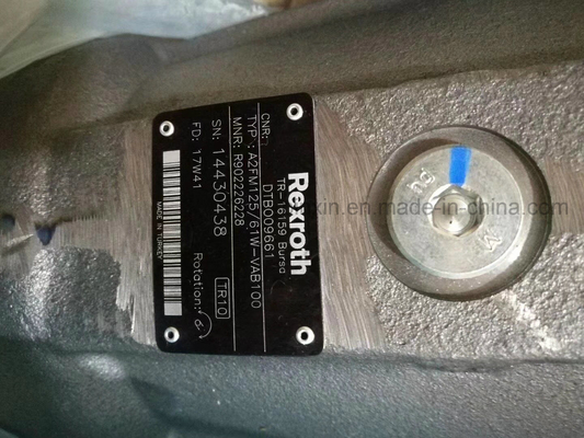 Entwurf A2FM107 Hydraulikkolbenmotor für Bagger Hydromotorpumpe 61W-VZB020