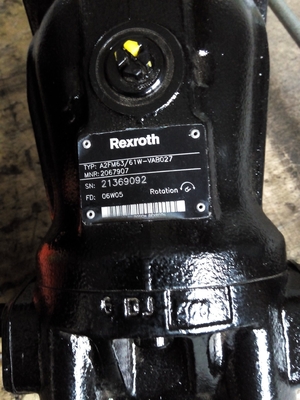 Baumaschinen Erregter hydraulischer Kolbenmotor A2FM28/61W-Vbb010 zum Kontaktieren
