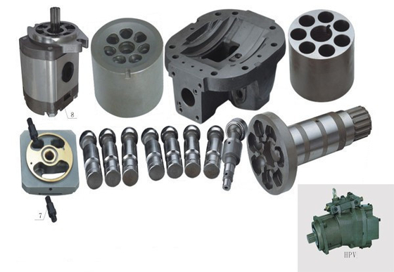 Rückerstattungsrichtlinie A4vg-Serie Hydraulische Kolbenpumpe Hydraulische Ersatzteile für Trommelwalzen