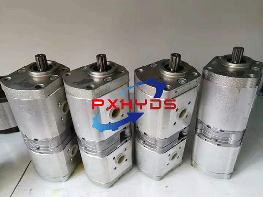 Hydraulische Doppelgetriebeölpumpe/Doppelpilotenpumpe/Doppelladungspumpe für Lkw-Kran