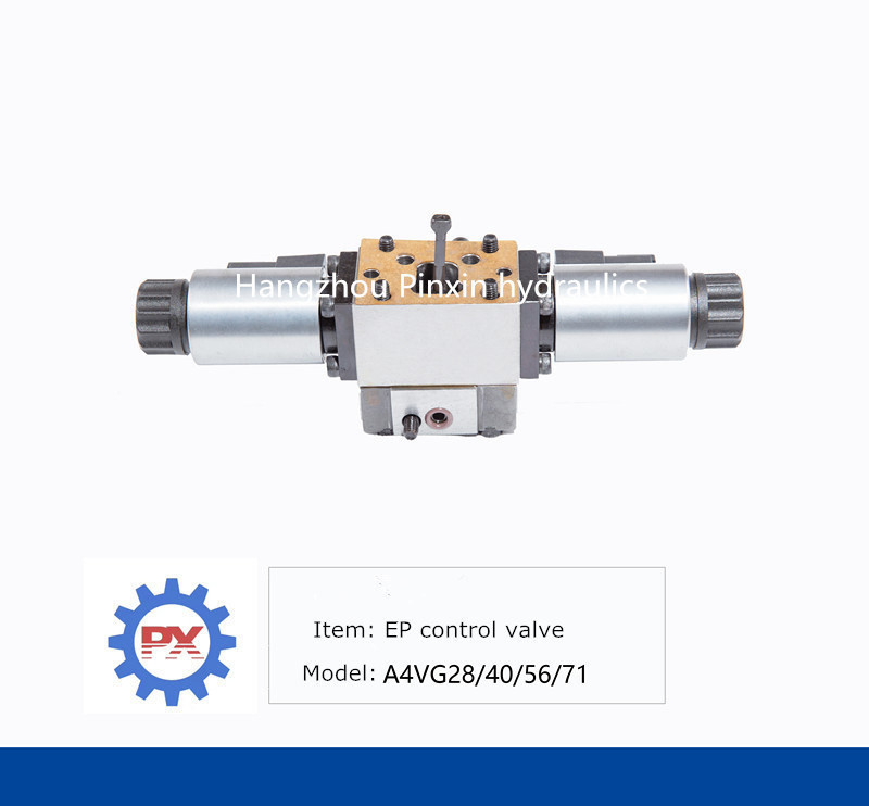 Einsitzige Hydraulikpumpe aus Gusseisen A4vg71 Ep-Steuerventil für hydraulische Teile