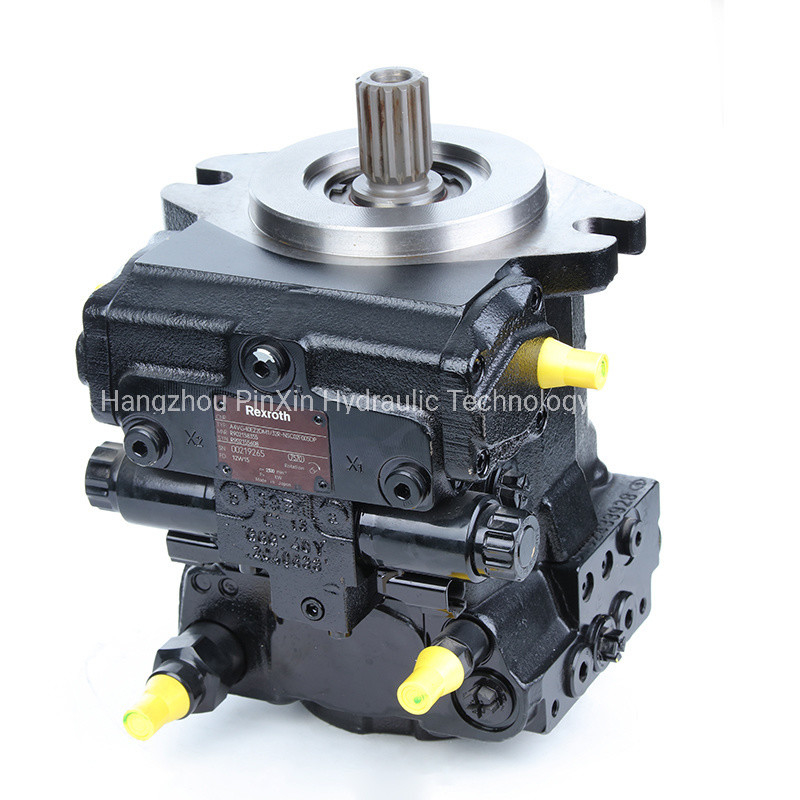 Rexroth Hydraulikpumpe A4vg45 Serie Geradewelle Schwanzplatte Kolbenart Drucköl